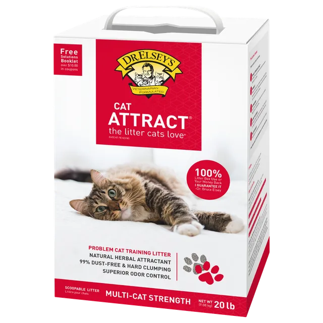Dr. Elsey's Cat Attract Litter, 20 lb Box