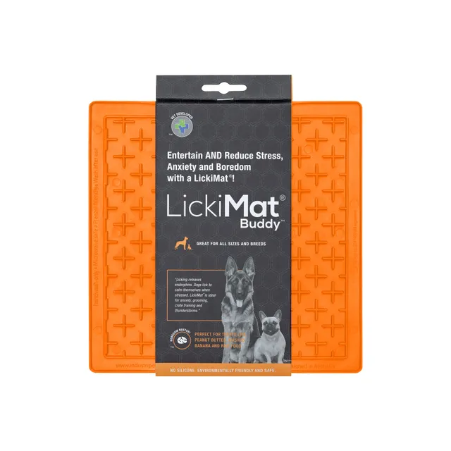 LickiMat Classic Buddy, Orange