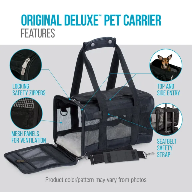 Sherpa Original Deluxe Carrier, Medium Black
